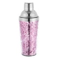 thumbnail image 1 of Coctelera de plástico Unique Bargains 16OZ(450ml) con colador acero Inoxidable para Bar fiesta Casa color Púrpura Claro, 1 of 7