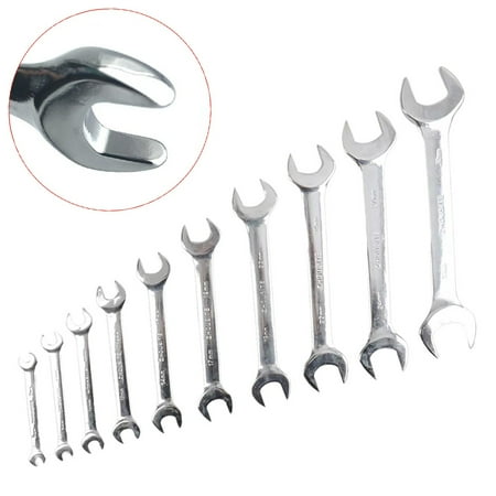 

BAMILL 10pcs Double Headed Open End Wrench Set 6-32mm Multi-Function for Car Bicycles