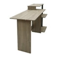 thumbnail image 3 of Redmon Multi-Purpose Student Desk 39Wx15.5Dx33.5H, Grey Woodgrain Finish, 3 of 4
