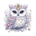 thumbnail image 2 of Diamond Art Kits For Adults Elegant Owl DIY Rhinestone Kit, Exquisite Pearl Diamond Painting Kits for Home Wall Decor, 2 of 8