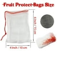 thumbnail image 3 of 20pcs Garden Plant Fruit Protect Drawstring Net Bag Against Insect Pest Bird, 3 of 6