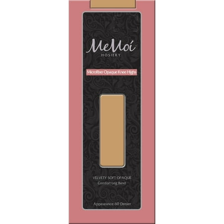 Womens Soft Opaque Knee High - MeMoi Microfiber Opaque Knee High One Size / Bambi ms 736