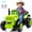 Green, variant on Joyracer 12 Volt Ride on Toys, Cute Battery Powered Toys for Kids, Power Car Wheels with LED Lights, Music, Horn, Safety Belt, Red