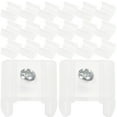 thumbnail image 1 of Shisuyan 100pcs Led Light Clip One Side Fixing Rope Light Fixing Clip Led Light Hanger, 1 of 9