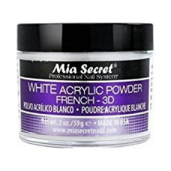 White Acrylic Nail Powder 2 oz.