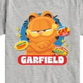 thumbnail image 3 of Garfield - Garfield Stickers - Toddler & Youth Short Sleeve Graphic T-Shirt, 3 of 5