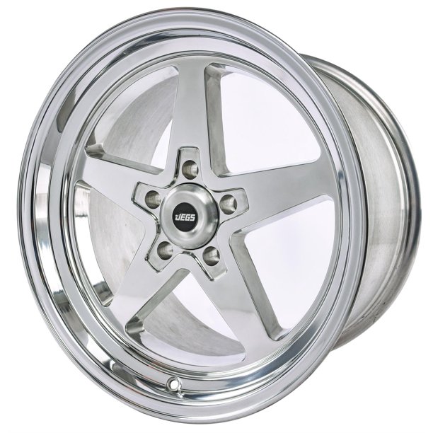 JEGS 681295 SSR Star Wheel Size 17 in. x 10 in. Bolt Pattern 5 x 4.