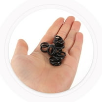 LULULION Fittings Garden Hose Washers Rubber Black 40pcs
