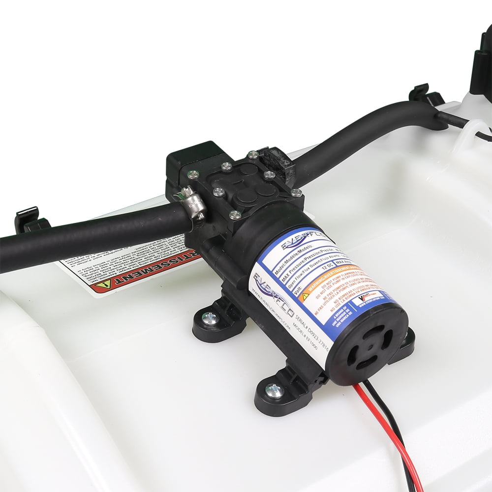 Everflo EF1000 12V Diaphragm Pump -1.0GPM, 40 PSI