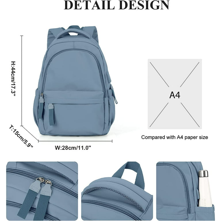 mens backpack blue