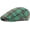 Green, variant on Men's Newsboy Hat Striped Plaid Flat Cap Adjustable Ivy Gatsby Cabbie Driving Irish Beret Hat