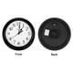 thumbnail image 4 of Reloj de Pared Uxcell de 9 Pulgadas, Operado por Batería, Silencioso, Relojes de Pared Redondos Negros, 4 of 6