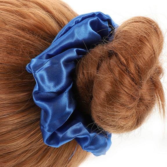 LULULION 3Pcs Fashionable Hair Rope Wrap Hair Up Head Adornments Lightweight Blue