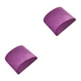 thumbnail image 4 of Cojín para Silla de Comedor Inteprter Premium de Algodón con Soporte para la Cintura Gamuza Púrpura, 4 of 6