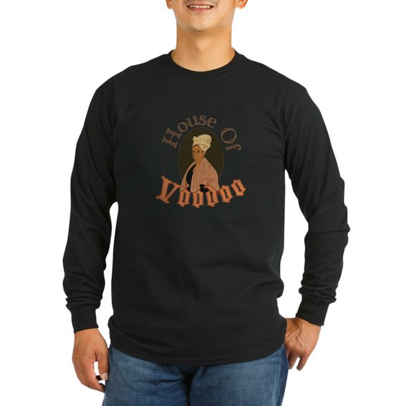 CafePress - House Of Voodoo Long Sleeve T Shirt - Long Sleeve Dark T-Shirt