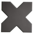 thumbnail image 4 of Seville Terracota 7" Star with Graphite Black 5" Cross Matte Porcelain Wall and Floor Tile (10.62 sq ft/case) - 68 Pack, 4 of 6