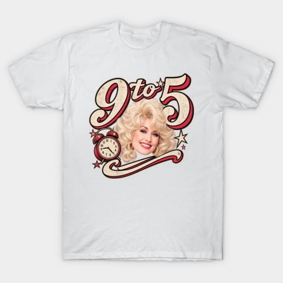 Dolly 9 To 5 T-Shirt Sizes S-5Xl GooGate