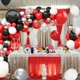 thumbnail image 4 of Black Red Silver Balloon Arch Kit, Black and Red Balloon Garland Kit with Confetti Balloons for Boy Girl Party Birthday Baby Shower Wedding Graduation Anniversary Background Decorations, 4 of 12