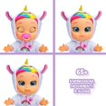 thumbnail image 2 of Cry Babies Poupée Bébé Interactive Rêveuse Premières Émotions avec 65+ Émotions et Sons de Bébé, Filles et Enfants de 3+, Multi, 2 of 5
