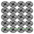 thumbnail image 4 of Zcyifa 20Pcs Bonsai Pot Bottom Mesh Screens - 8inch Round Drainage Pad, 4 of 10