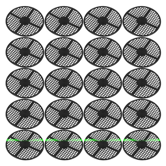 20 Pcs Flowerpot Spacer Flowerpot Bottom Mat Plant Drainage Pads Bonsai Drainage Netting Flowerpot Grid Pads