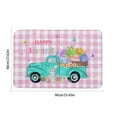 thumbnail image 2 of dajkiuy Easter Kitchen Mats Non Slip Washable Kitchen Rugs and Mats Truck Easter Egg Decorative Kitchen Floor Mat Seasonal Doormat for Home Bathroom Holiday Easter Party Decoration(L-35x24 inch), 2 of 6