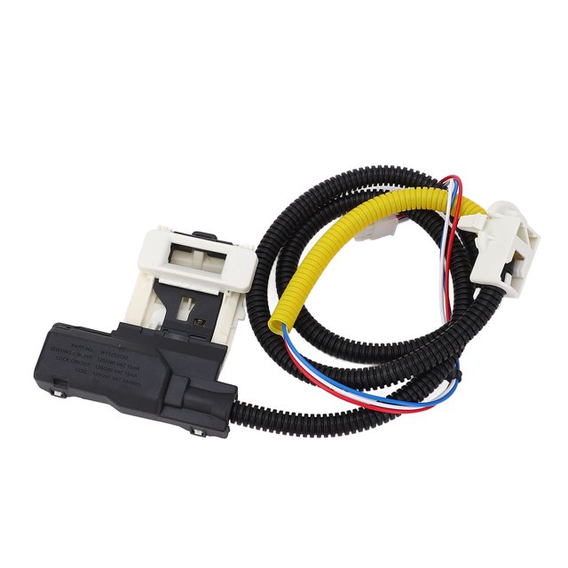 Conjunto De Bloqueo De Tapa De Lavadora, Fácil De Instalar, Potente Reemplazo De Conjunto De Bloqueo De Tapa De 3 Cables, Preciso Para W11307244