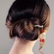 thumbnail image 3 of Horquilla para el pelo con borla colgante y brillo, estilo Hanfu chino, soporte para moño, 3 of 5