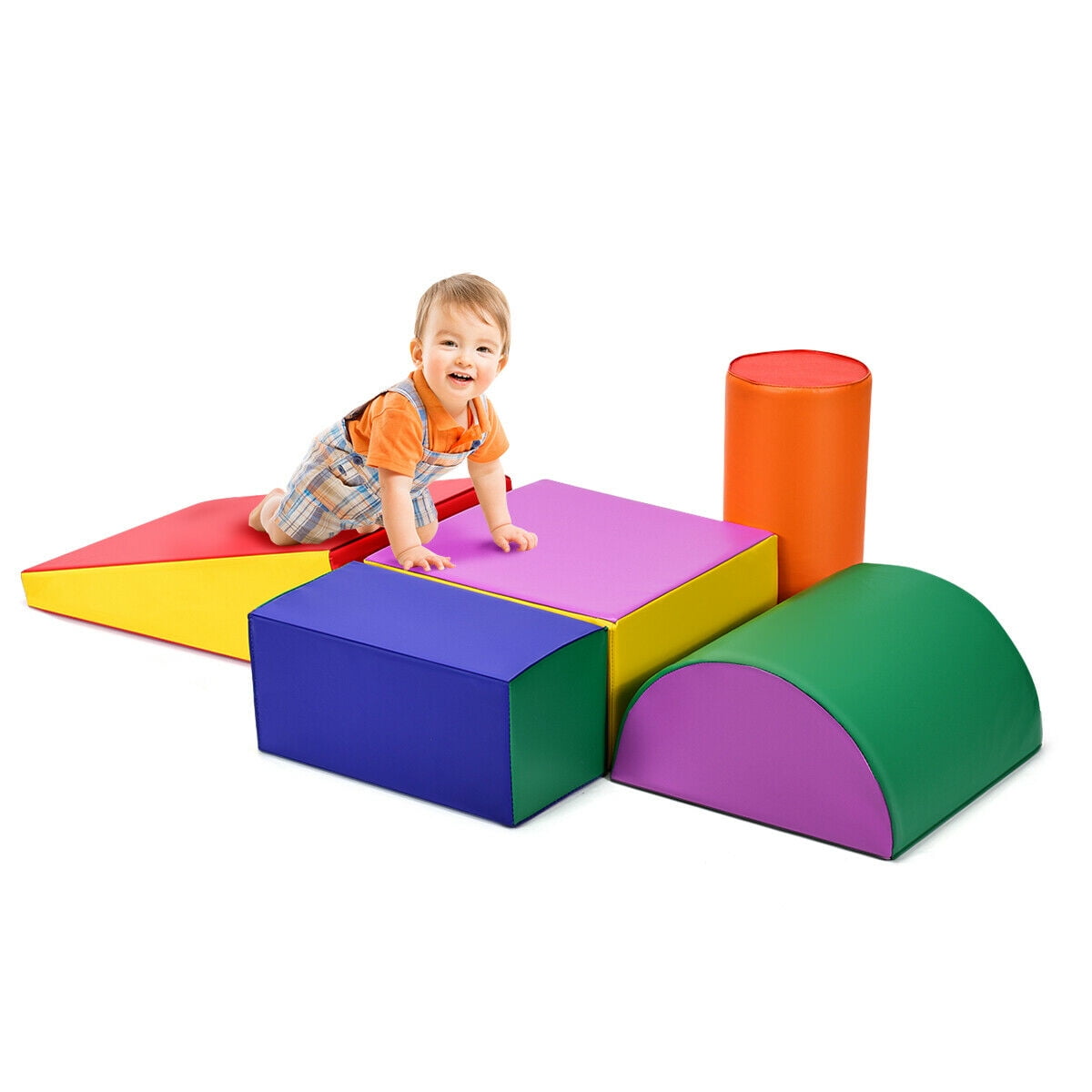 Crawl Climb Foam Shapes Playset Softzone Toy Toddler Preschoolers Kids