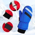 thumbnail image 3 of Guantes de nieve de invierno para niños Yashi mitones de esquí impermeables, 3 of 5