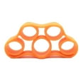 thumbnail image 2 of HEVIRGO Silicone Hand Exerciser Grip Strength Wrist Exercise Finger Stretcher Trainer,Orange, 2 of 10