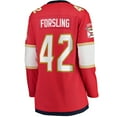 thumbnail image 3 of Women's Fanatics Gustav Forsling Red Florida Panthers Home Breakaway Player Jersey, 3 of 3