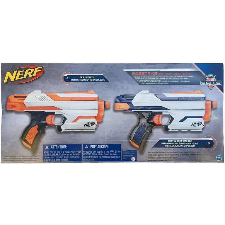 Nerf N-Strike Elite Sidestrike Blaster 2-Pack Nerf Guns with