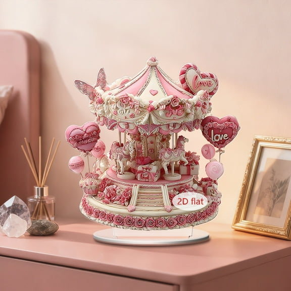 ddioayh Christmas Decoration Ornaments 2D Flat Acrylic Holiday Decor for Home Office Party, Lightweight 22x20x1.5cm 150g Festive Wall Hanging Gift