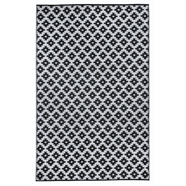 Erbanica Premium Quick Dry Reversible Indoor/Outdoor Plastic Rug, 8 ft 8 in x 10 ft 8 in