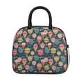 thumbnail image 2 of Reusable Travel Lnsulated Lunch Bag for Women & Men-Leakproof Water-Resistant Cooler Tote,Large Capacity(10.6x8.7x6.3in)for Work,Office,Travel,Picnic,Beach., 2 of 7