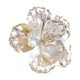 thumbnail image 1 of 2 piezas de flores artificiales navideñas, adorno para , flores navideñas con purpurina DIY, flores decorativas para ramo de corona, 1 of 7