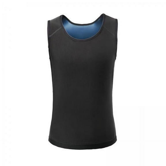 freneci 3xMens Sauna Sweat Vest Slimming Burner Shapewear Compression Tank Top