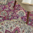 thumbnail image 6 of 5â€™ x 7â€™ Pink and Ivory Medallion Area Rug, 6 of 6