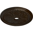 thumbnail image 3 of Ekena Millwork 27 1/2"OD x 4"ID x 1 1/2"P Winsor Ceiling Medallion (Fits Canopies up to 4"), Hand-Painted Bronze, 3 of 5