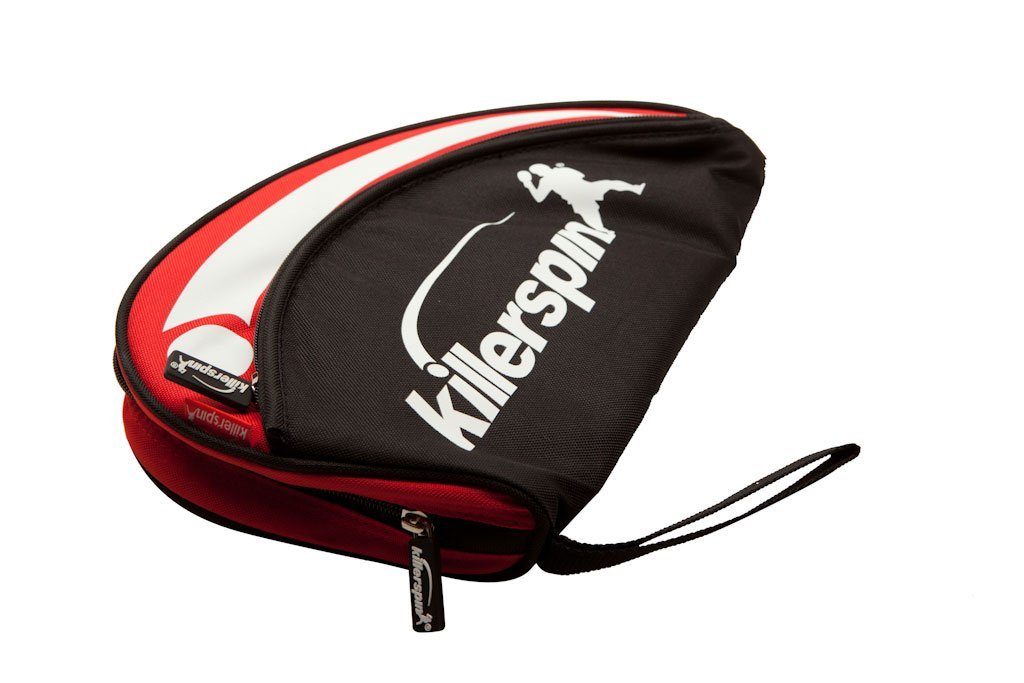 Killerspin Barracuda, Standard Size, Reinforced Padded Polyester, Table Tennis Paddle Case, Red - image 2 of 4