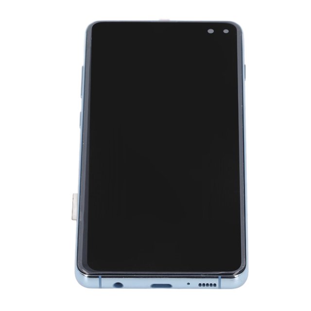 Pour Remplacement d'Écran Galaxy S10 PLUS, Écran Tactile LCD Numériseur Assemblage Complet avec Cadre, Ensemble de Remplacement d'Écran de Téléphone avec Outils de Réparation, Installation Professionnelle