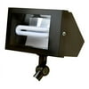 Dabmar Lighting DF5600-B Solid Brass Area Flood Light- Black