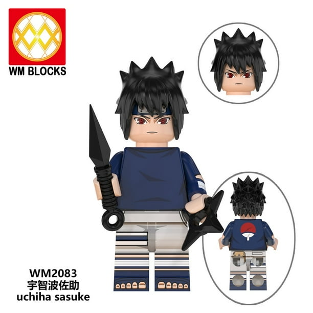 Minifiguras Lego Naruto Uzumaki Uchiha Itachi Sasuke Tokashi Bloques De Construcción Juguetes Para Niños