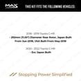 thumbnail image 2 of MAX Advanced Brakes - Brake Kit For 2018-2022 Toyota C-HR (11.50" Dia Rear Rotor, Jp Built from 06/18) | Carbon Ceramic Brake and Rotor Kit Front and Rear | Daily Driving OE Replacement Brake Rotors, 2 of 9