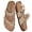 Stone, variant on Suede Cork Footbed Sandals for Women Summer Arch Support Slide Sandals with Adjustable Buckles, Brown