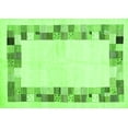 thumbnail image 1 of Ahgly Company Indoor Rectangle Solid Green Modern Area Rugs, 7' x 10', 1 of 1