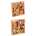 thumbnail image 1 of 24pcs Navidad Adornos Colgantes Colgantes Decoración Decoración para Yuyangstore Decoraciones para colgar árboles, 1 of 8