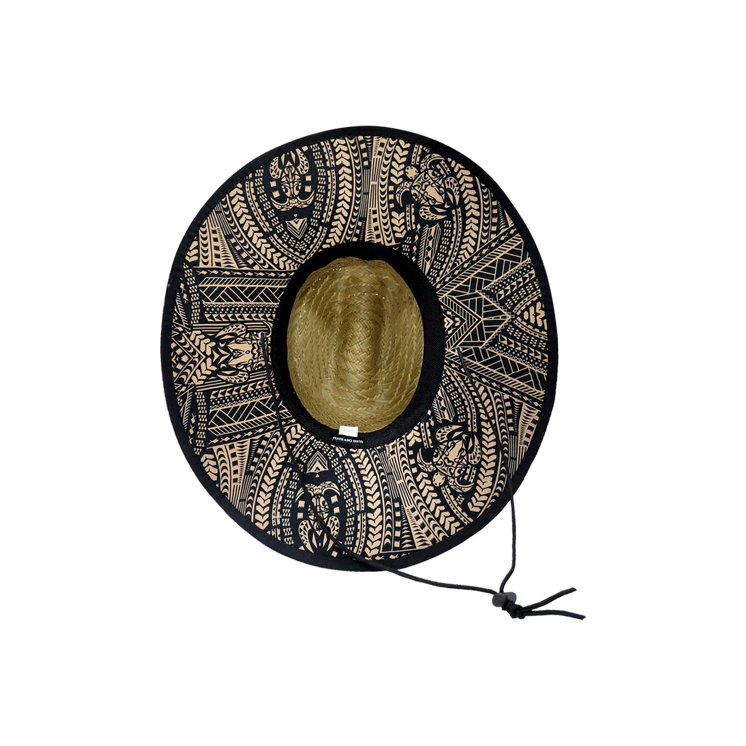 ISLAND CREW HAWAII Straw Hat: Tapa