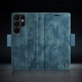 thumbnail image 2 of KONEE Phone Case Compatible with Samsung Galaxy S22 Ultra 5G,Leather Case PU Leather Flip Phone Case with [Card Slot] [Stand Function], Foldable Phone Case for Samsung Galaxy S22 Ultra 5G Case - Blue, 2 of 7